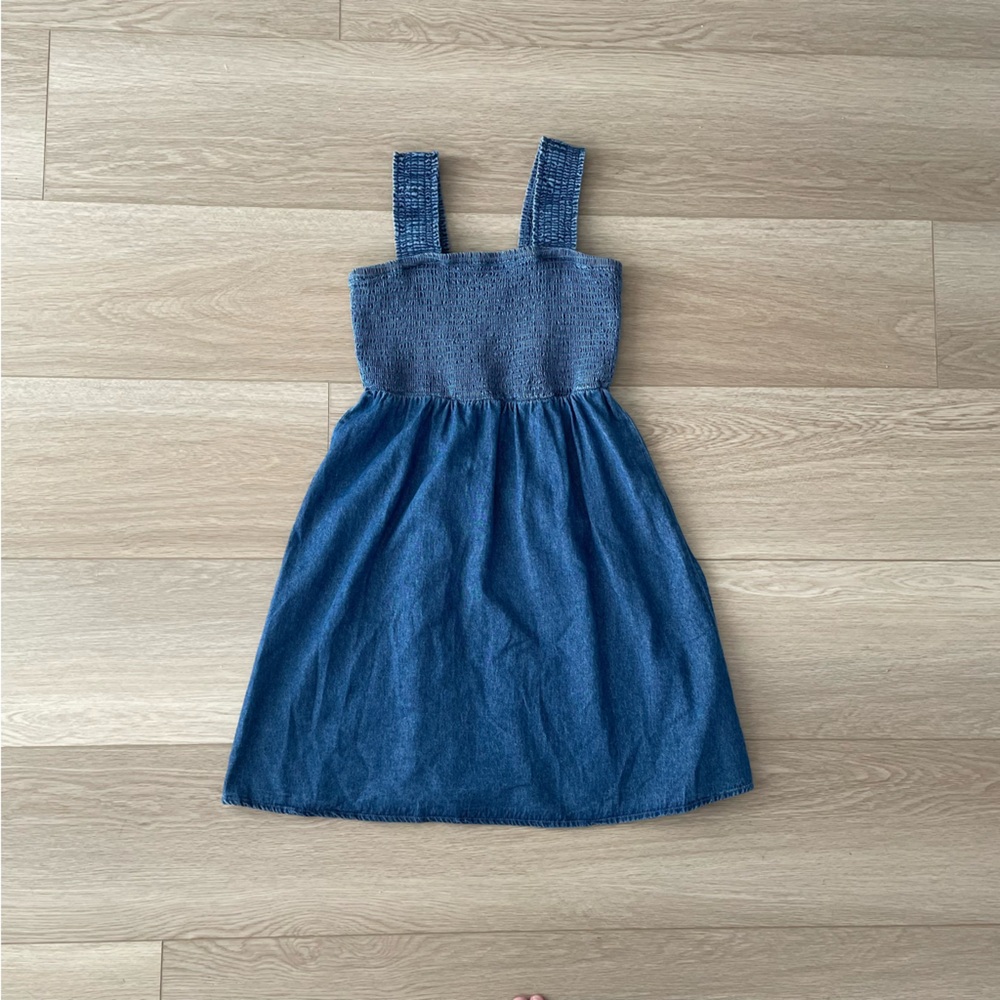 “Denim” Style Dress